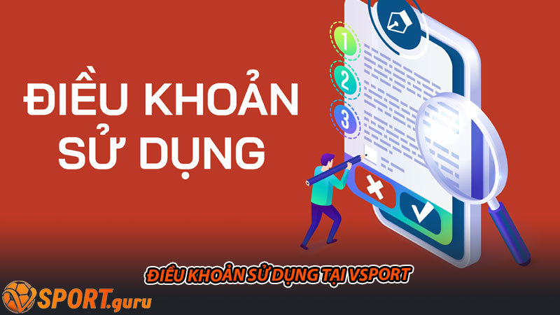 Điều khoản sử dụng tại Vsport